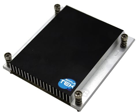 SIMPLETEK - Dissipatore di Calore Passivo in Alluminio per CPU Socket 1151 / 115X / 1200/1150 Ventola Assente per Sistemi Silenziosi (Ricondizionato)