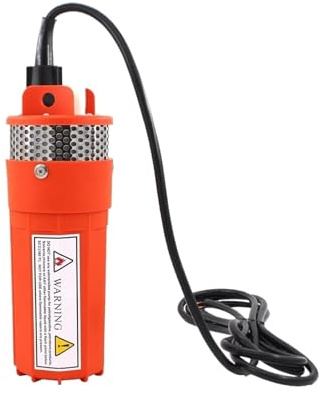 Pompa ad acqua solare sommergibile DC12/24V 70M Ascensore di piccola potenza for fontana da giardino esterna Acquario con pozzo profondo(12V)