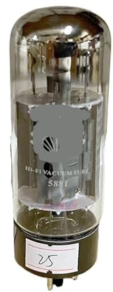 Il tubo 5881 sostituisce l'amplificatore valvolare 6L6G 6L6GA 6L6GB 6L6GC 5881A 350C 6P3P corrispondente a quattro canali Hifi El34(2 pcs)