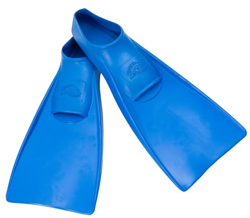 Flipper SwimSafe 1161 - Schwimmflossen für Kinder, in der Farbe Blau, Größe 36 – 37, aus Naturkautschuk, als Schwimmhilfe für unbeschwerten Schwimm- und Badespaß