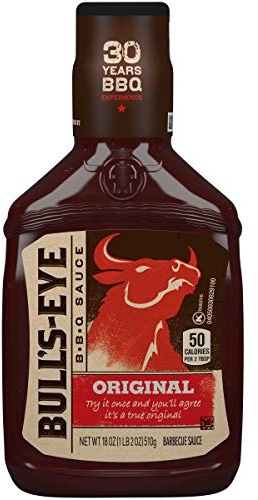 Bull's Eye Original Salsa Barbacoa, Botella de 18 onzas