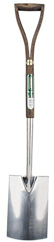 Draper DRA83729 Garden Spade with FSC Certified Ash Handle, Brown