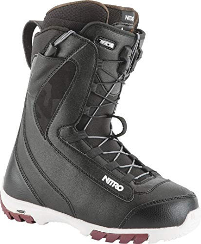 NITRO Snowboards Damen Snowboardschuhe CUDA TLS '19, Black/Camo, 25.0, 1191-848458