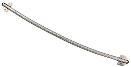 Gaine Cable Porte, 8 Pouces(450 mm) Protecteur Câble Contrôle D'Accès Boucle Porte Acier Inoxydable antirouille Protége-câble Flexible et Facile à Installer
