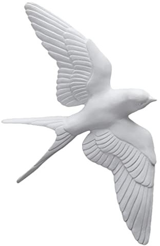 Vogel Statue Künstlerische 3D Vogel Ornamente Kreative Swallow Wand Ornamente Licht Luxus Wandbehänge Wand Künstlerischen Wand Hängen Hause Schmuck