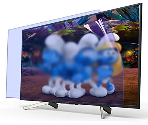 BDSHL TV Screen Protector Suitable for 32-75 Inch TV, Anti-Glare/Anti Blue Light/Anti Scratch Film, Relieve Eye Fatigue Prevent Myopia (Color : Matte Version, Size : 65 inch 1429x804mm)