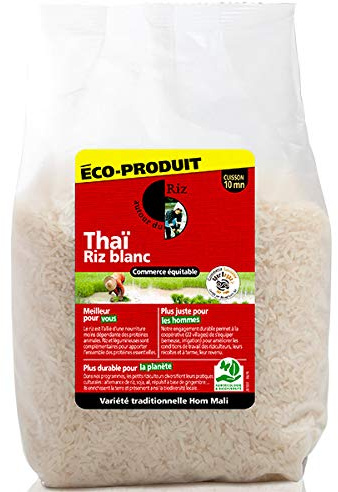 Autour du Riz - Riz thaï blanc équitable 2kg - unité