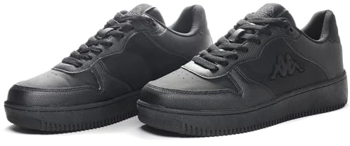 Kappa - Sneakers Bassa, Uomo Donna, Nero, Poliestere, Fitness, Logo Maserta, Taglia: 43