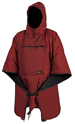 Helikon-Tex Swagman Roll Militär-Poncho, Mehrzweck-Regen- und Notfallponcho, Überlebensausrüstung, Woobie-Decke und Jacke