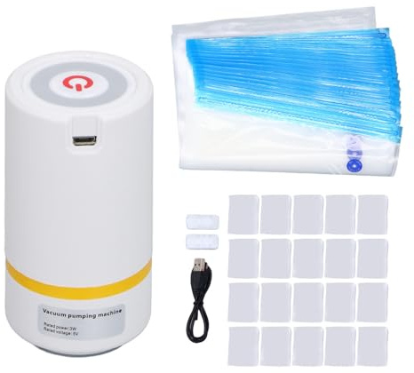 Filament-Aufbewahrungsbeutel-Set, 20 Stück, Vakuumbeutel, 34 X 30 Cm, mit Automatischer Pumpe für die Filament-Aufbewahrung