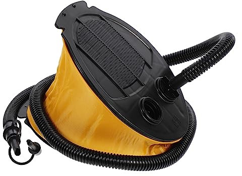 MOLUCKFU Fuß-balgpumpe Adapter Fußbetriebene Luftpumpe Für Camping Luftmatratze Boot Gymnastikball Schnelles Aufblasen Und Ablassen Kompakt Und Langlebig