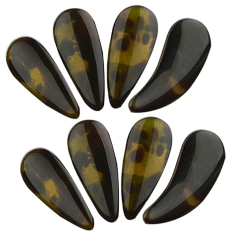 VICASKY Zither Fingerpicks Nagelschutz Zelluloid Zelluloid Musikinstrumente Griffbrett Für Banjos Saiteninstrumente Guzheng Zubehör