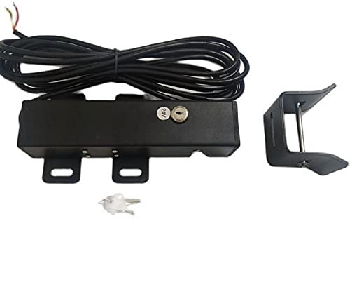 Ouvre-Porte de Garage, LM149 DC12V DC24V Verrouillage électrique anti-vol Dropbolt de porte d'ouverture de porte de porte pivotante automatique Swing Porte opérateur Verrou de verrouillage étanche de