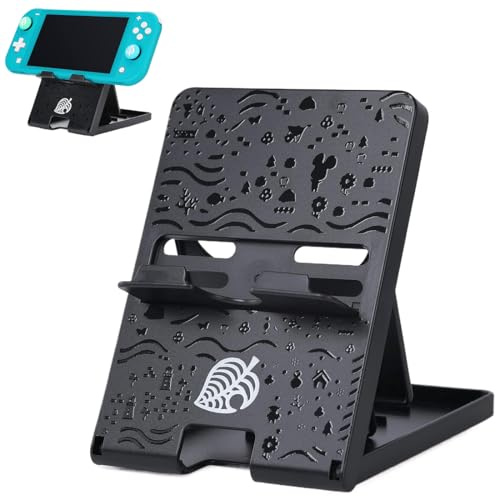 XYTAHDM Supporto Compatibile Switch/Switch Lite/OLED, Supporto per Console Playstand Compatibile, Staffe Regolabile Antiscivolo per Console Switch