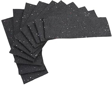 10x LOADCARE Antirutschmatte Antirutschmatten Pad Antivibrationsmatte zur Ladungssicherung für Paletten, LKW, PKW 600 x 150 x 3 mm