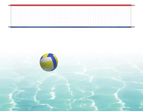 Volleyball-Poolnetz, 4,5 x 91,4 cm, robustes Ersatz-Pool-Volleyballnetz – wasserdichte Ersatzteile für Badminton, Tennis, Outdoor, Hof, Garten, Hinterhof