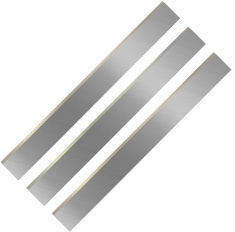 3pcs 305mm×25mm×3mm Planer Blades Jointer Knives For Jet JJP-12 Thicknesser Wood Tools HSS