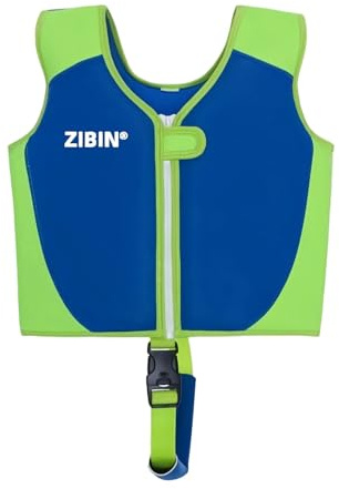 MaNMaNing Giubbotto Salvagente Bambino Unisex 2 8Y Nuoto Spiaggia Oceano Outdoor Giubbetto Salvagente Bambino (Blue, 2-3Years)