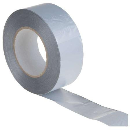 Aluminiumklebeband, 50mm x 100m B1 - wasserdichtes Alu-Klebeband zur Isolierung und Abdichtung