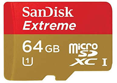 SanDisk Extreme Plus 64 GB MicroSDHC Class 10 UHS-I 80 MB/s