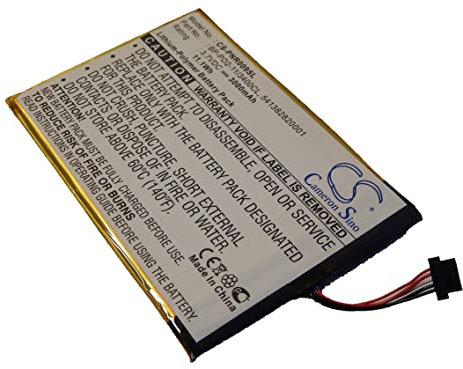 vhbw Battery compatible with Pandigital Novel R90L200, 9 e-Book Reader e-Reader (3000 mAh, 3.7 V, Li-polymer)
