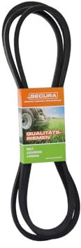 SECURA Keilriemen Mähwerk Rasentraktor kompatibel mit Husqvarna TC138 960510178 00 ersetzt: 583544901 532439726