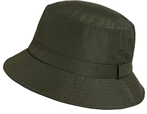 Comhats Regenhut Unisex für Damen Herren Wasserdichter Bucket hat | Faltbar Eimerhut Strand Surfen Angeln UPF50 Breite Krempe Sonnenhut