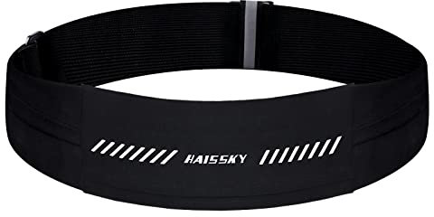 Laufgürtel für Handy wasserdichte Lauf Hüfttasche 3 Taschen Handy lauftasche, Hüfttasche, Sportgürtel, Running Belt zum Joggen,Bauchtasche Joggen für Herren und Damen bis zu 7,0