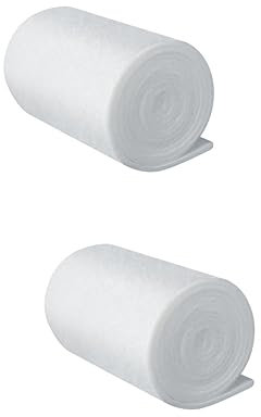 Yardwe 2 Stück Pads Fischtank Schwämme Weiß Fiber Floss Für Aquarium Biochemischen Schwamm Pad 30x40cm Vermeidung Fisch