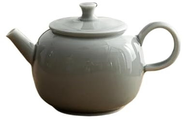 ATGQBCF Juego De Té Teteras Colador Té Porcelana Minimalista Estilo Japonés Juego Té Kung Fu Tetera Infusor Té Aguamanil Mano Yougu Glaseado Gris Hielo Juegos De Té para Adultos