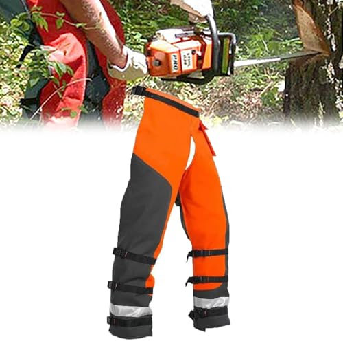 9-lagige Kettensägen-Schutzhose, Kettensägen-Arbeitshose, Verstellbarer Gürtel, Sicherheits- und Schnittschutz, zum Schneiden und Fällen