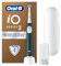 Oral-B iO2 Electric Toothbrush, 1 Gentle Care Toothbrush Head, 1 Travel Case, 1 Travel Refill Holder, Oral B Toothbrush for Adults (Forest Green), Designed by Braun, 2 Pin UK Plug