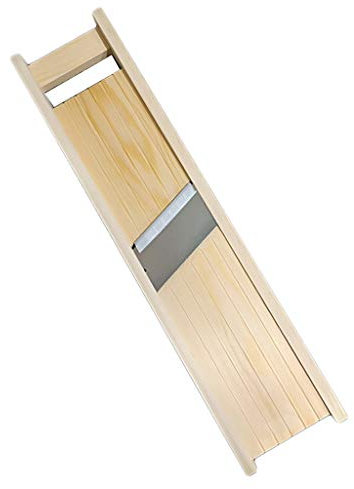ROYJJ Traditioneller Kohlhobel aus Holz, fein für Küche, Haushalt, einfache Handhabung, dicker Wischer klein