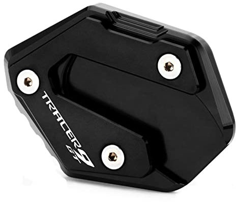 EYNLDS Für Y&amaha Tracer 9GT Tracer9GT Tracer9 GT 2021 Motorradständer Fuß Seitenständer Verlängerungspolster Stützplatte Ständer Vergrößern