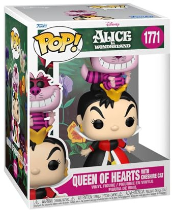 Funko POP! Premium: Alice in Wonderland - Queen of Hearts | Official Merch - Collectable Vinyl Figurine for Shelf Display - Birthday Gift Idea for Fans and Collectors