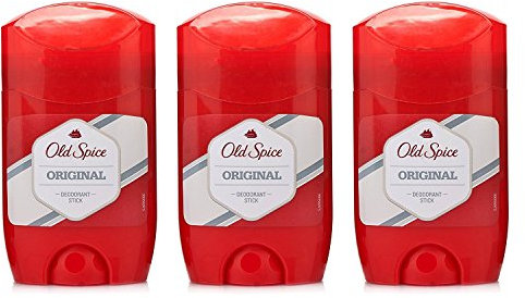 THREE PACKS of Old Spice Original Deodorant/Stick