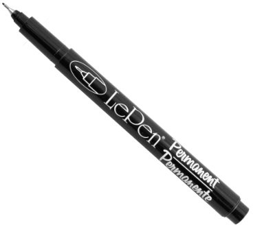 Uchida of America 4210-C-1 Le Pen Permanent Extra Fine Pen, Black