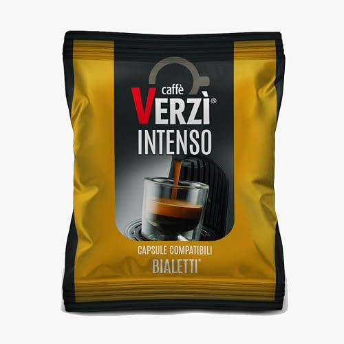 Verzi Caffè Aroma Intenso Compatibili Con Le Macchinette Bialetti - 100 Capsule