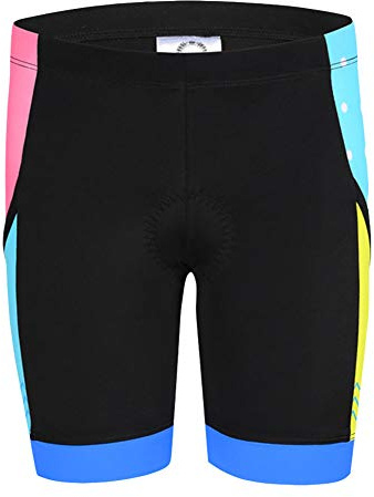 YFPICO Radhose Atmungsaktiver Radhose Atmungsaktiver Radsport Anzüge, Grün + Weiß, 134/140