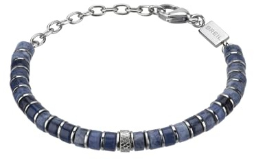 Breil, Collezione B Fence, Bracciale Uomo in Acciaio Specchiato