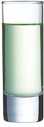 Arcoroc - Colección Islandia - 6 vasos de cristal de 6 cl - Uso profesional - Extremadamente resistentes - Fabricado en Francia - Embalaje reforzado, adecuado para la venta en línea