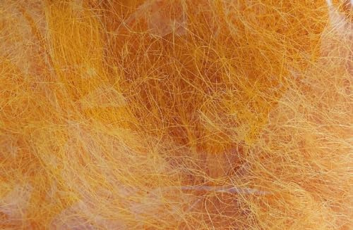 Decpero Sisalgras I kürbis orange I 500 Gramm