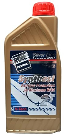 2 Litri di Roil SYNTHESI SEMISYNTHETIC 2T - Olio SEMISINTETICO per motori 2 TEMPI fino a MEDIA CILINDRATA