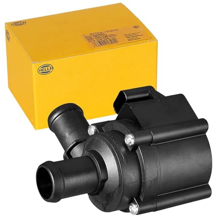 HELLA 8TW 358 304-691 Zusatzwasserpumpe - 12V - elektrisch | 8TW 358 304-691 passend für A4 A5 A6 A7 A8 Q5 Q7 Q8 R8