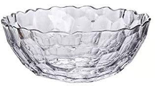 Insalatiere Insalatiere Ciotola Zuppa Piatto di frutta moderno Insalatiera di vetro Tavolino da salotto semplice Bacinella di frutta Grande cesto di frutta trasparente Insalatiera domestica Ciotole da