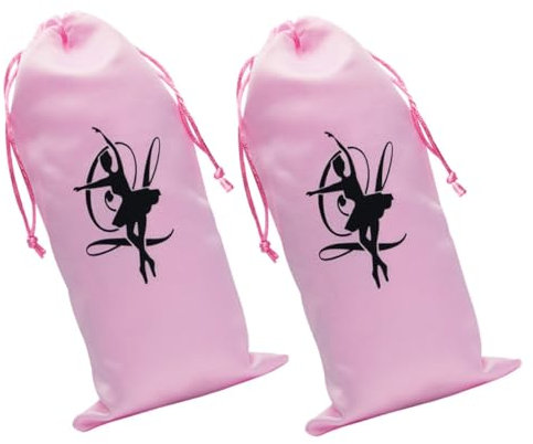 GALPADA 2stücke Tanzsäcke Mit Kordelzug Für Ballettschuhe Schuhtaschen Als Ballett-tanzschuhtasche Ballettschuh-aufbewahrungstaschen Für Tanztraining Und Fitness