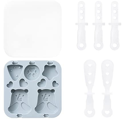Moldes de silicona de grado alimenticio para hacer pasteles de helado, moldes para tartas, moldes de tarta