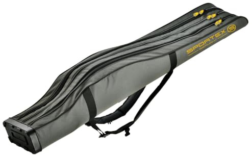 Sportex Tasche 3 Fächer für montierte Rute Länge 150 cm