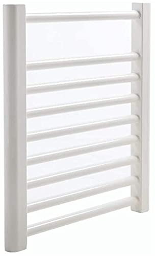QRXALISA Scaldasalviette Scaldasalviette, Portasciugamani Intelligente, Semplice Mini asciugasalviette a 9 Barre, Portasciugamani Elettrico per Vestiti da Bagno, Bianco, Cablaggio Fisso