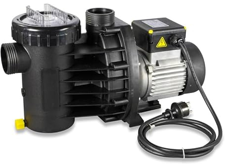 BADU Magic II/6 Poolpumpe - Selbstansaugend mit 6 m³/h Leistung - Für Pools bis 30 m³ - 230 V - Korrosionsbeständig & IP55 - Made in Germany